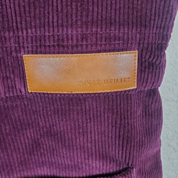 RIVET.UTILITY Corduroy “Worker” Jumpsuit – Size Large Made in USA - Picture 6 of 15